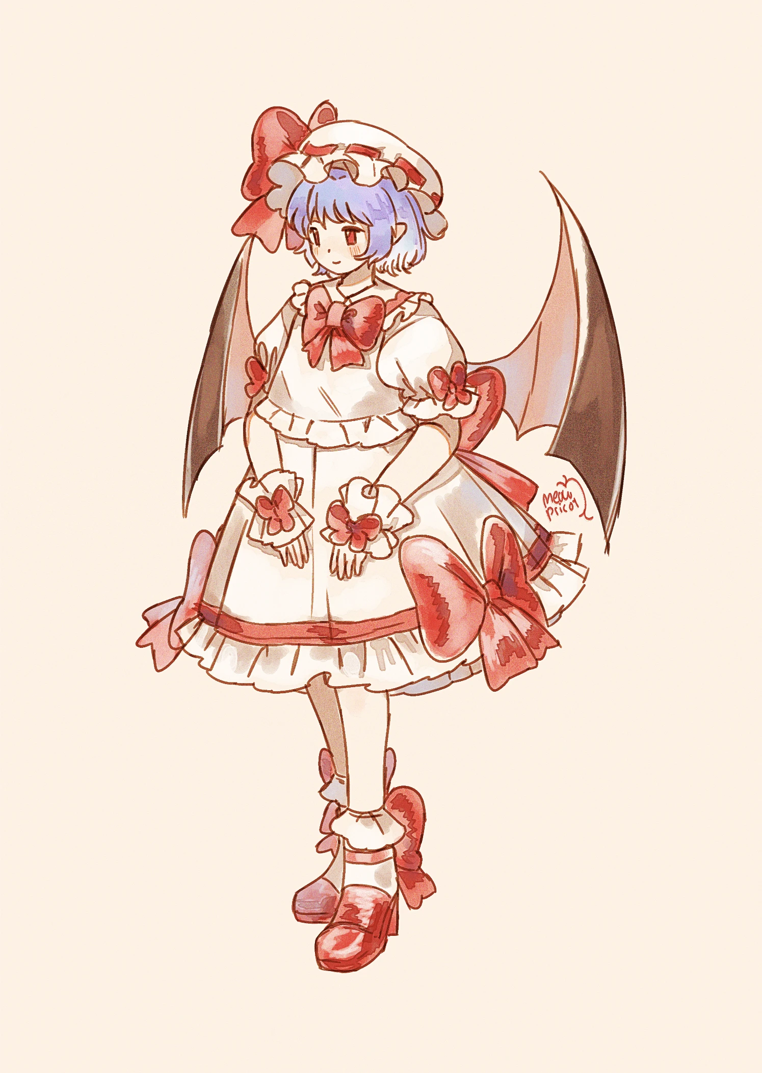 remillia from touhou project